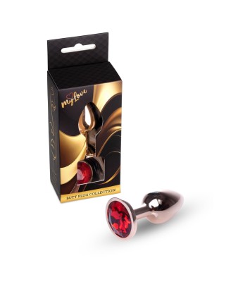 MyLove Toys - Jewellery Red Gold PLUG- Red