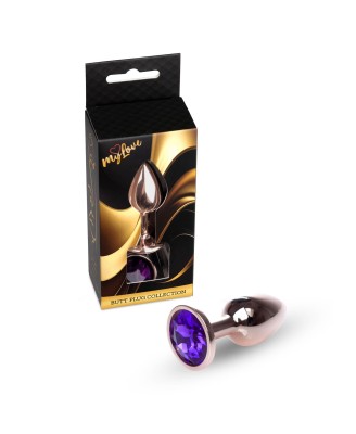 MyLove Toys - Jewellery Red Gold PLUG- Purple