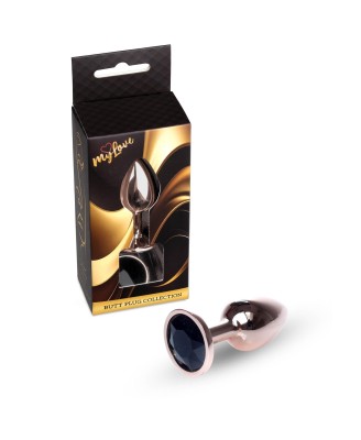 MyLove Toys - Jewellery Red Gold PLUG- Black