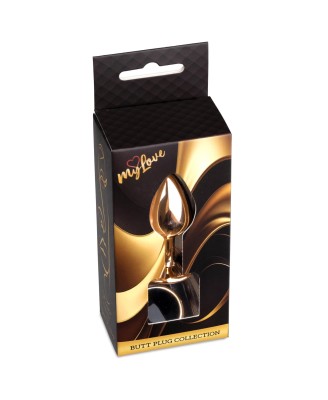 MyLove Toys - Jewellery Red Gold PLUG- Black