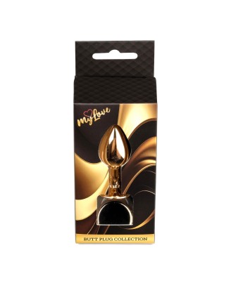 MyLove Toys - Jewellery Red Gold PLUG- Black