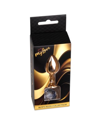 MyLove Toys - Jewellery Red Gold PLUG- Clear