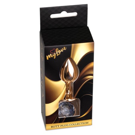 MyLove Toys - Jewellery Red Gold PLUG- Clear