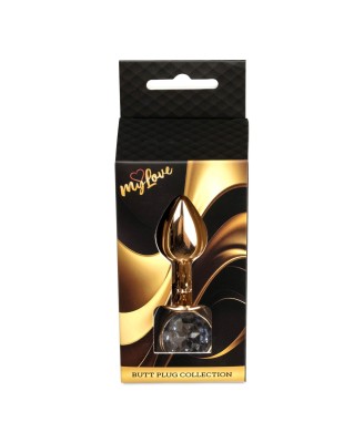 MyLove Toys - Jewellery Red Gold PLUG- Clear