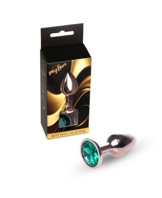 MyLove Toys - Jewellery Red Gold PLUG- Green