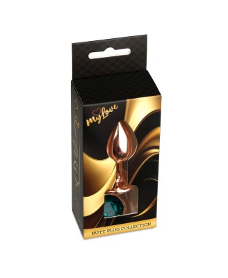 MyLove Toys - Jewellery Red Gold PLUG- Green