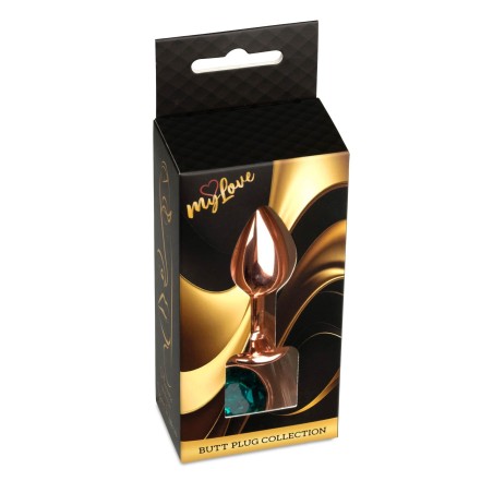 MyLove Toys - Jewellery Red Gold PLUG- Green