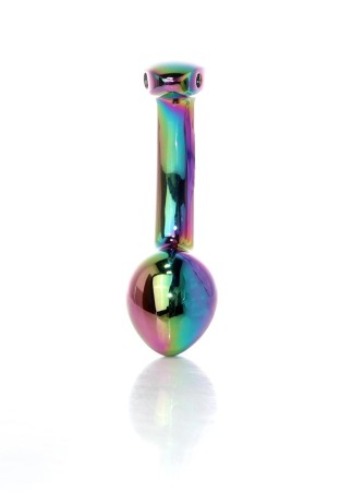 Jewellery Multicolour Zakrzywiony Korek Analny - S