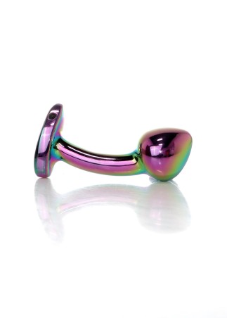Jewellery Multicolour Zakrzywiony Korek Analny - S