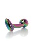 Jewellery Multicolour Zakrzywiony Korek Analny - S