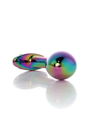 Jewellery Multicolour Zakrzywiony Korek Analny - S