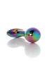 Jewellery Multicolour Zakrzywiony Korek Analny - S