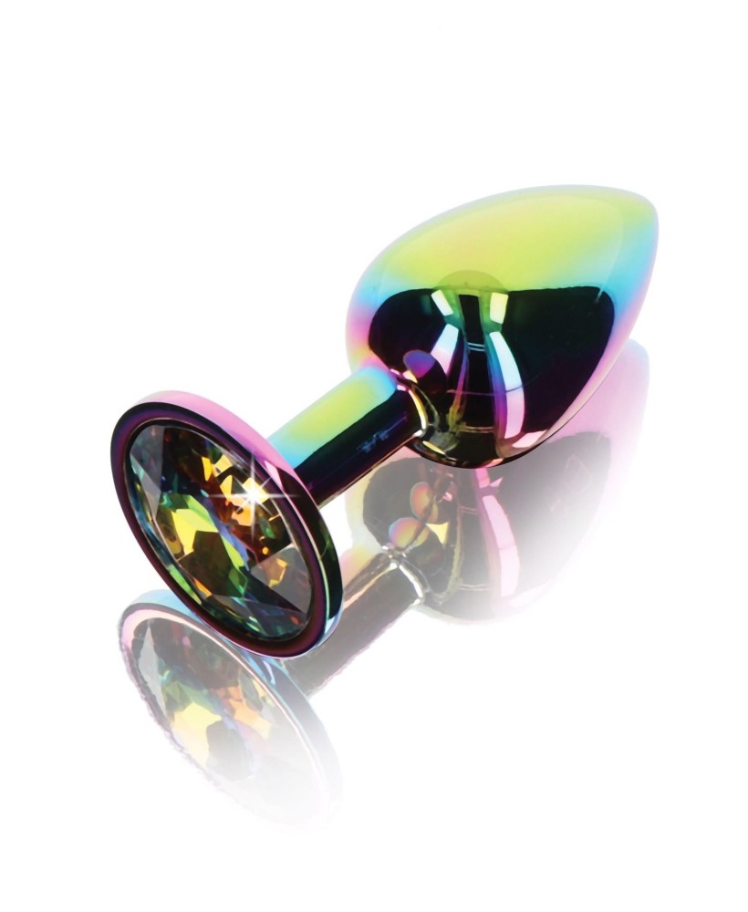 Twilight Booty Jewel Multicolor - Korek Analny z Kryształkiem - S