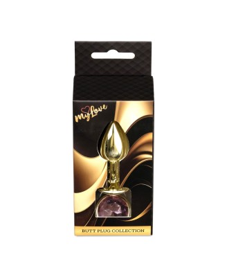 MyLove Toys - Jewellery Gold PLUG- Rose