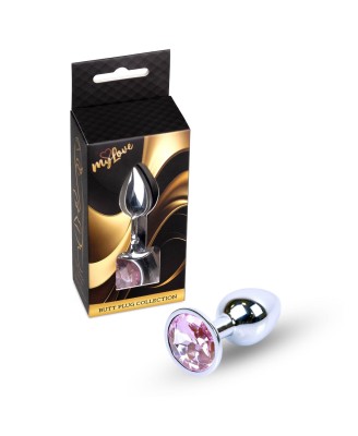 MyLove Toys - Jewellery Silver PLUG- Rose