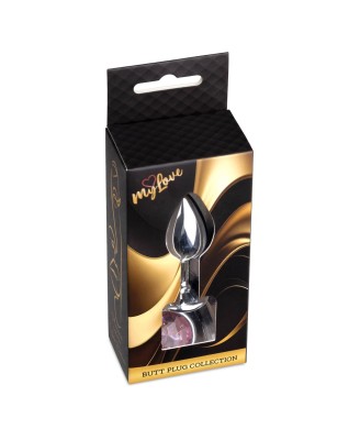MyLove Toys - Jewellery Silver PLUG- Rose
