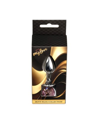 MyLove Toys - Jewellery Silver PLUG- Rose