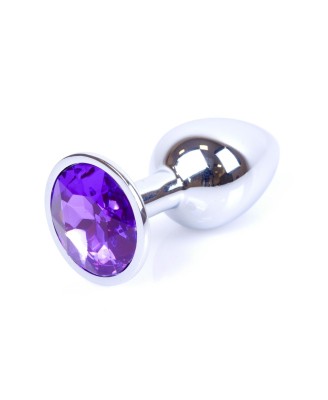 MyLove Toys - Jewellery Silver PLUG- Purple