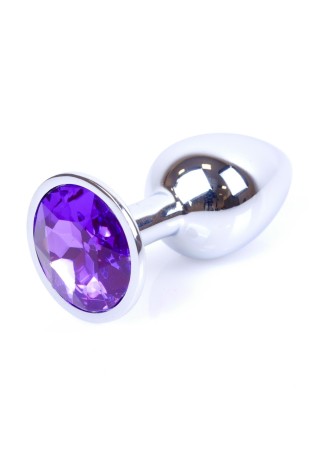 MyLove Toys - Jewellery Silver PLUG- Purple