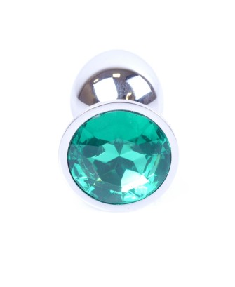 MyLove Toys - Jewellery Silver PLUG- Green