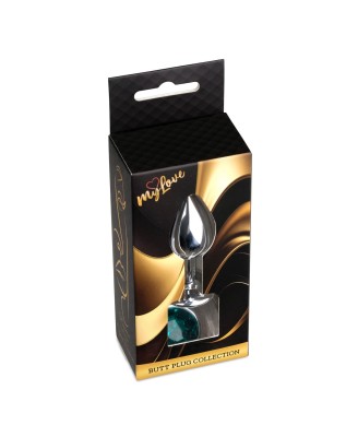 MyLove Toys - Jewellery Silver PLUG- Green