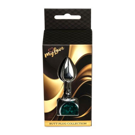 MyLove Toys - Jewellery Silver PLUG- Green