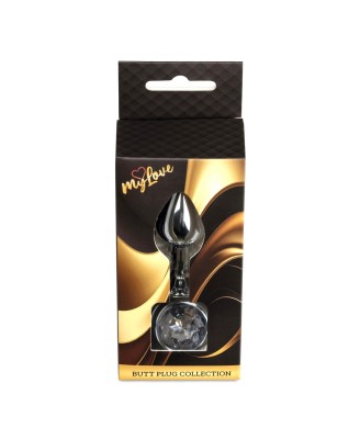 MyLove Toys - Jewellery Silver PLUG- Clear