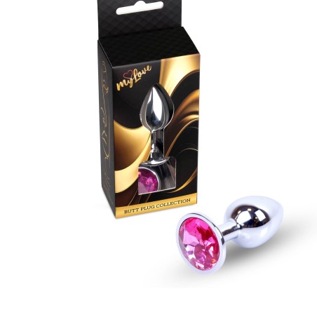 MyLove Toys - Jewellery Silver PLUG- Pink