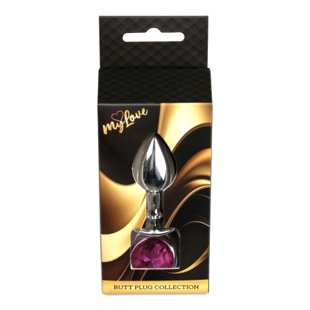 MyLove Toys - Jewellery Silver PLUG- Pink