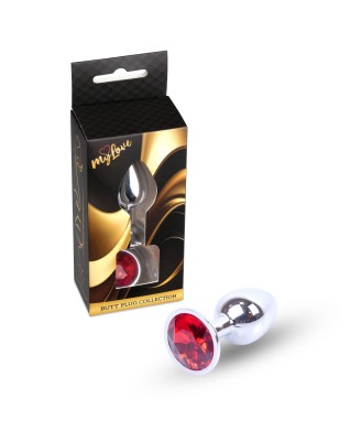 MyLove Toys - Jewellery Silver PLUG- Red