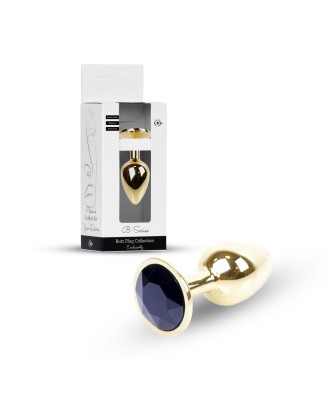 Plug-Jewellery Gold PLUG- Black