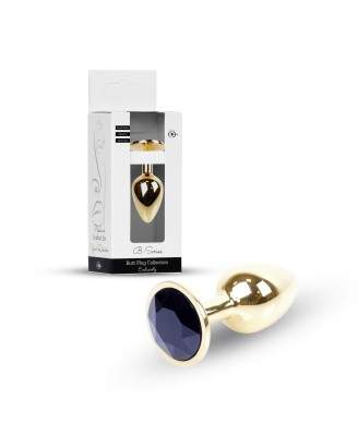 Plug-Jewellery Gold PLUG- Black