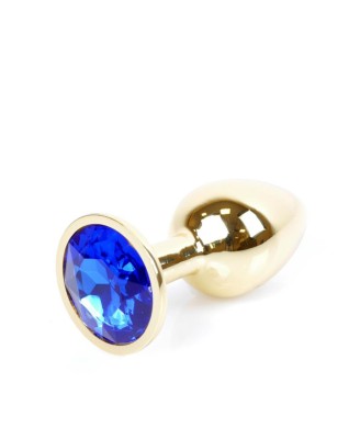 Plug-Jewellery Gold PLUG- Dark Blue