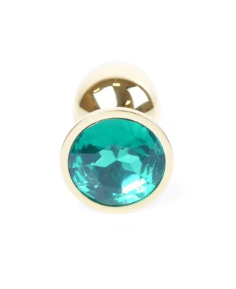 Plug-Jewellery Gold PLUG- Green