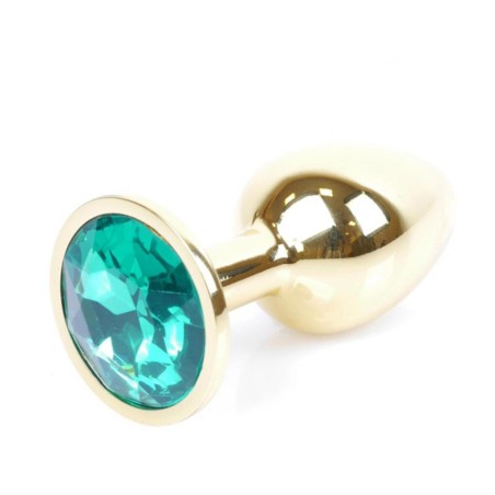 Plug-Jewellery Gold PLUG- Green