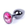 Plug-Jewellery Dark Silver PLUG- Pink