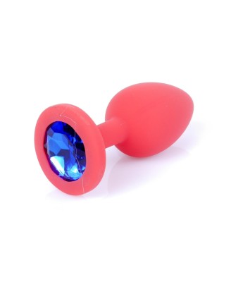 MyLove Toys - Jewellery Red Silicone PLUG Small