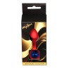 MyLove Toys - Jewellery Red Silicone PLUG Small
