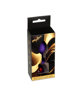 MyLove Toys - Jewellery Purple Silicone PLUG Small