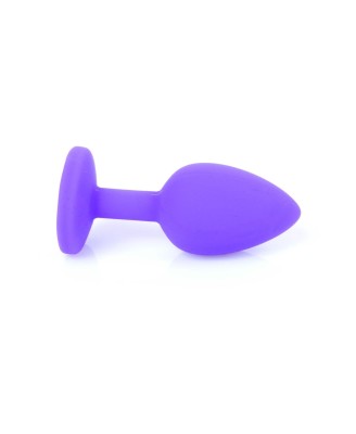 MyLove Toys - Jewellery Purple Silicone PLUG Small