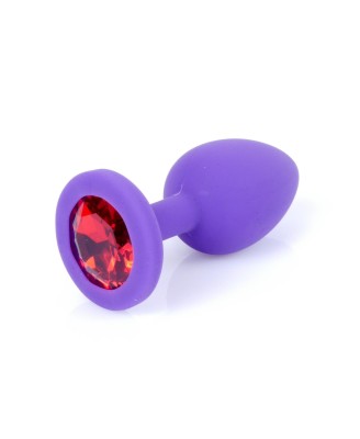 MyLove Toys - Jewellery Purple Silicone PLUG Small