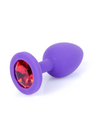 MyLove Toys - Jewellery Purple Silicone PLUG Small