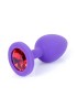 MyLove Toys - Jewellery Purple Silicone PLUG Small
