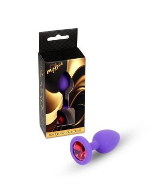 MyLove Toys - Jewellery Purple Silicone PLUG Small