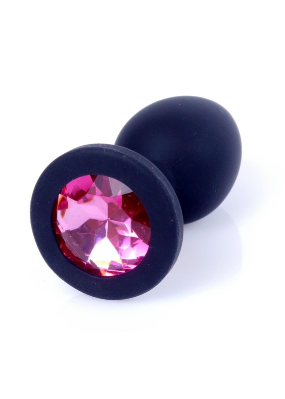 MyLove Toys - Jewellery Black Silicone PLUG Small
