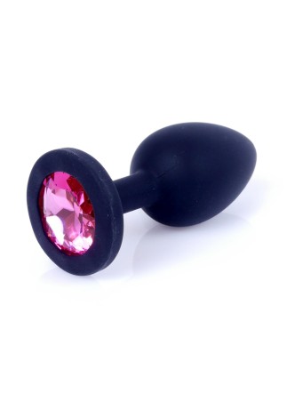 MyLove Toys - Jewellery Black Silicone PLUG Small