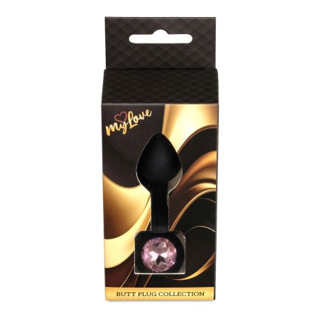 MyLove Toys - Jewellery Black Silicone PLUG Small