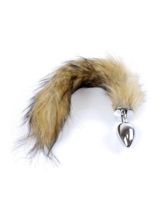 Plug-Fox TAIL- Brown XL