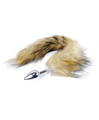 Plug-Fox TAIL- Brown XL