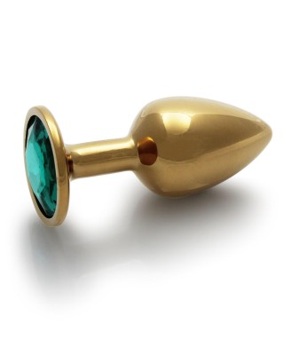 Round Gem Butt Plug - Small